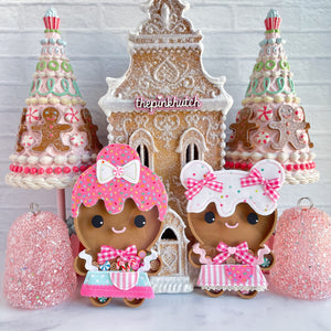 Pink Frosted Betty Gingerbread Shaker