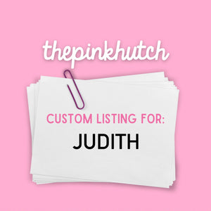 Custom Listing for Judith 3.5.24