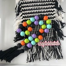 Load image into Gallery viewer, Halloween Wood Bead Garland - Group C
