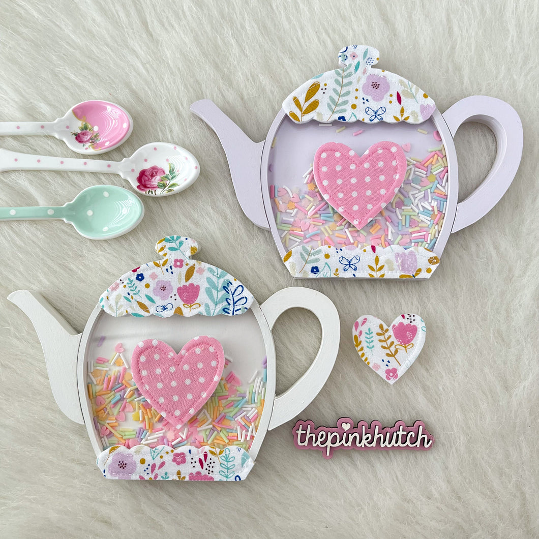 Teapot Shaker - Floral Party