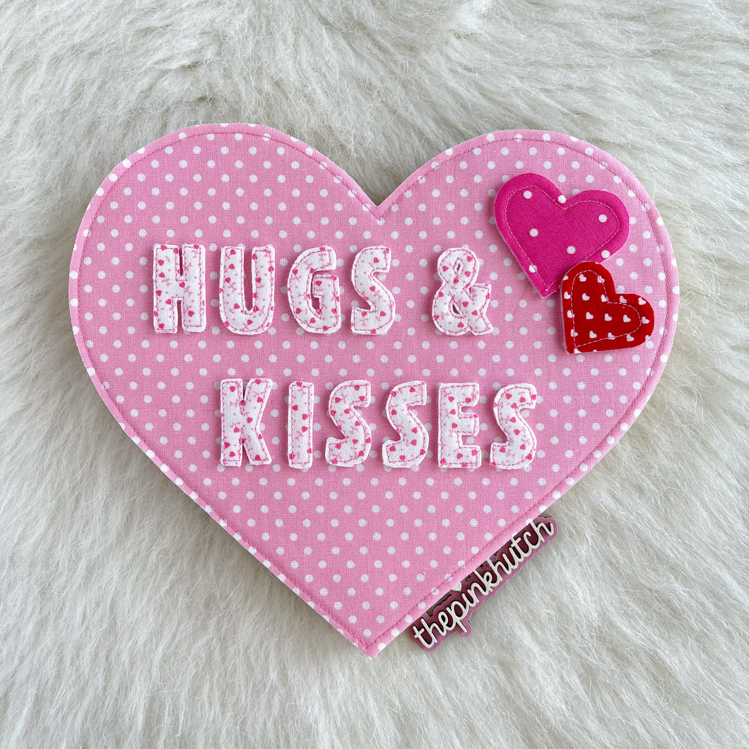 Sweet Pink Polka Dot Heart