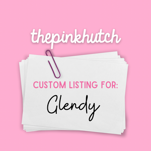 Custom Listing for Glendy 7.12