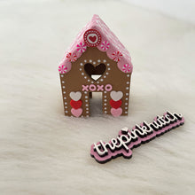 Load image into Gallery viewer, Valentines Gingerbread Tiny House
