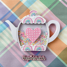 Load image into Gallery viewer, Teapot Shaker - Pastel Rainbow
